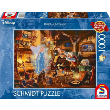 Schmidt 1000 db-os puzzle - Geppettos Pinocchio, Thomas Kinkade puzzle, kirakós