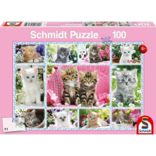 Schmidt 100 db-os puzzle - Kittens (56135) puzzle, kirakós
