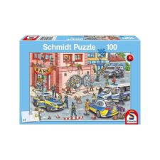 Schmidt 100 db-os puzzle - Police operation (56450) puzzle, kirakós