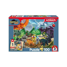 Schmidt 100 db-os Schleich puzzle figurával - Eldrador Creatures (56565) puzzle, kirakós