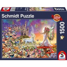 Schmidt 1500 db-os puzzle - Magical fairyland (58994) puzzle, kirakós