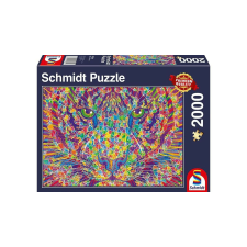 Schmidt 2000 db-os puzzle - Wild at Heart Tiger (57394) puzzle, kirakós