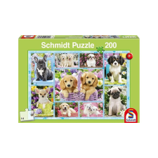 Schmidt 200 db-os puzzle - Puppies (56162) puzzle, kirakós