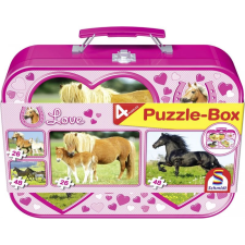 Schmidt 55588 Lovak 2x26 2x48db-os puzzle puzzle, kirakós