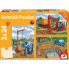 Schmidt 56200 Az építkezésen 3x24db-os puzzle