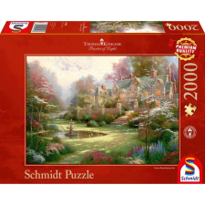 Schmidt 57453 Gardens beyond Spring Gate 2000db-os puzzle puzzle, kirakós