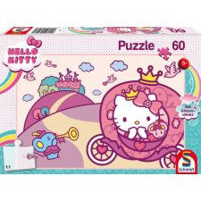 Schmidt 60 db-os puzzle - Princess Kitty, with glitter-effect (56407) puzzle, kirakós