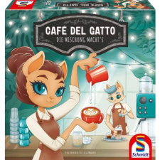Schmidt Café del Gatto német nyelvű társasjáték (49430) (s49430) - Társasjátékok társasjáték