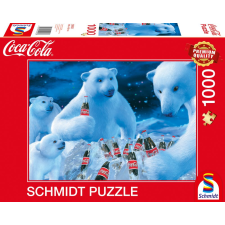 Schmidt Coca-Cola Jegesmedvék - 1000 darabos puzzle puzzle, kirakós
