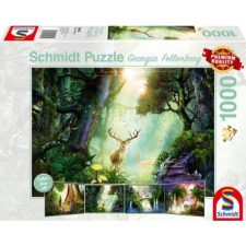 Schmidt Deer in the forest 1000 db-os puzzle (4001504599102) (4001504599102) - Kirakós, Puzzle puzzle, kirakós
