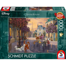 Schmidt Disney, Macskarisztokraták 1000 db-os puzzle (59690) (SC59690) - Kirakós, Puzzle puzzle, kirakós