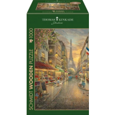 Schmidt Fa puzzle játék 1000 darabos Thomas Kinkade Studios Párizsi kávézó puzzle, kirakós