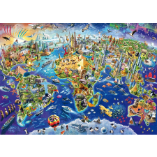 Schmidt felfedező világ kirakó 1000 darabos puzzle, kirakós