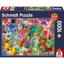 Schmidt Happy Gardening 1000db-os puzzle(57383) (SCH57383) - Kirakós, Puzzle puzzle, kirakós