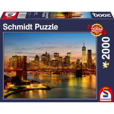 Schmidt Puzzle 2000 db-os - New York esti látkép - Schmidt (58189) puzzle, kirakós