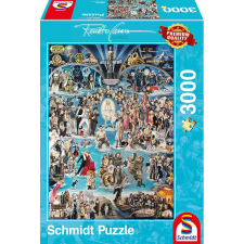 Schmidt Puzzle 3000 db-os - Hollywood XXL - Renato Cesaro - Schmidt 59347 puzzle, kirakós