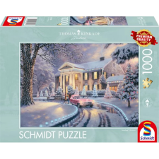 Schmidt Puzzle játék 1000 darabos Graceland Karácsonykor puzzle, kirakós