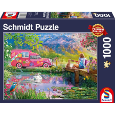 Schmidt Puzzle játék 1000 darabos Peace on Earth puzzle, kirakós