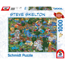 Schmidt Puzzle játék 1000 darabos Steve Skelton Getting away from it all puzzle, kirakós