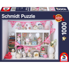 Schmidt Puzzle játék 1000 darabos Tea Time puzzle, kirakós