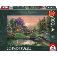 Schmidt Puzzle játék 1000 darabos Thomas Kinkade Sweetheart Retreat puzzle, kirakós