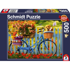 Schmidt Puzzle játék 500 darabos Sunday outing with good friends puzzle, kirakós