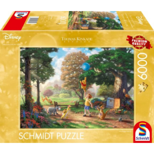 Schmidt Puzzle játék 6000 darabos Thomas Kinkade Disney Micimackó puzzle, kirakós