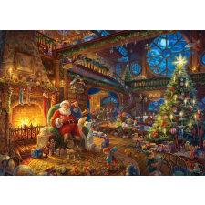 Schmidt schmidt karácsonyi puzzle - santova műhely puzzle, kirakós