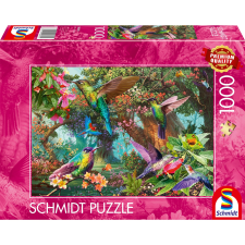 Schmidt Sokszínű kolibrik 1000 darabos puzzle (58869) puzzle, kirakós