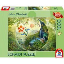 Schmidt Spiele 58595 kirakós játék 1000 db Növény- és állatvilág puzzle, kirakós