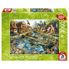 Schmidt Spiele 58874 kirakós játék 1000 db Tájkép puzzle, kirakós