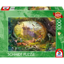 Schmidt Spiele 58878 kirakós játék 1000 db Növény- és állatvilág puzzle, kirakós