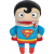 Schmidt Spiele DC Superman plüss figura - 29 cm (42551)