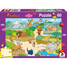 Schmidt Spiele Die Maus Az állatkerben - 60 darabos puzzle (56349) puzzle, kirakós