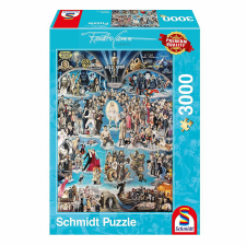 Schmidt Spiele Hollywood XXL - 3000 darabos festmény puzzle puzzle, kirakós