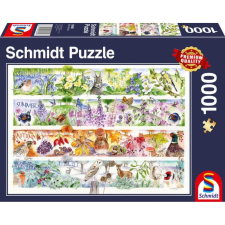 Schmidt Spiele Puzzle 1000 db-os - Évszakok- Schmidt 58980 puzzle, kirakós