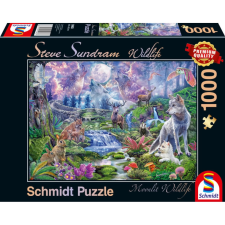 Schmidt Spiele Puzzle 1000 db-os - Holdfényes vadvilág - Steve Sundram - Schmidt 59963 puzzle, kirakós