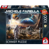 Schmidt SPIELE Puzzle játék 1000 darabos Michele Farella Az utolsó határ: Űrkutatás