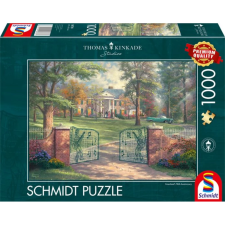 Schmidt SPIELE Puzzle játék 1000 darabos Thomas Kinkade Graceland 50. évforduló puzzle, kirakós