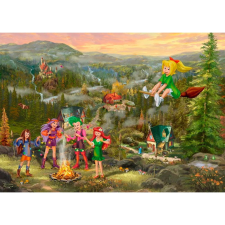 Schmidt Spiele Thomas Kinkade Studios Ifjú boszorkányok találkozója - 1000 darabos puzzle (58424) puzzle, kirakós