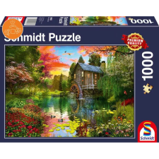 Schmidt The watermill puzzle (58968) (SC58968) puzzle, kirakós
