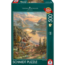 Schmidt Thomas Kinkade Studios Pompa a tóparton 1000 darabos puzzle (59710) puzzle, kirakós
