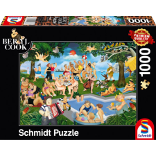 SCHMIDTSPIELE Puzzle játék 1000 darabos Beryl Cook Good times puzzle, kirakós