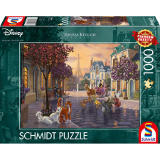 SCHMIDTSPIELE Puzzle játék 1000 darabos Disney Macskarisztokraták puzzle, kirakós