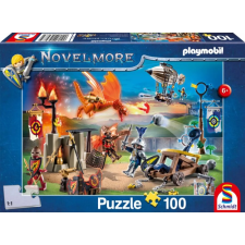 SCHMIDTSPIELE Puzzle játék 100 darabos Playmobil Novelmore Az aréna puzzle, kirakós