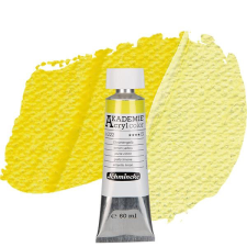 Schmincke Akademie akrilfesték, 60 ml - 222, lemon yellow akrilfesték