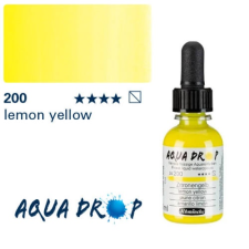Schmincke Aqua Drop folyékony akvarell festék, 30 ml - 200, lemon yellow akvarell