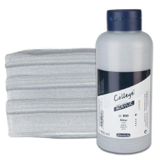 Schmincke College akrilfesték, 750 ml - 800, silver akrilfesték