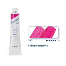 Schmincke College olajfesték, 200 ml - 350, college magenta hobbifesték