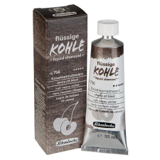 Schmincke folyékony szén, 35 ml - 18756, cherry pit black akvarell